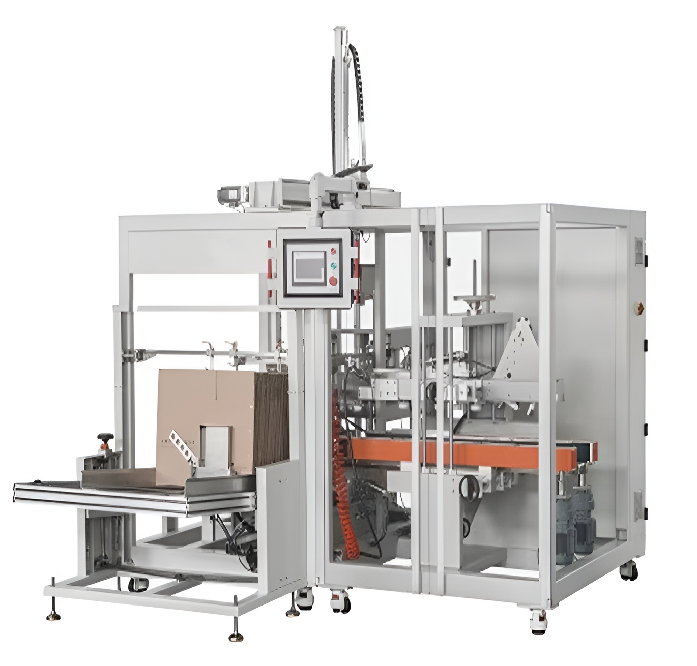 MEF Vertical Intermittent Motion Cartoner Machine