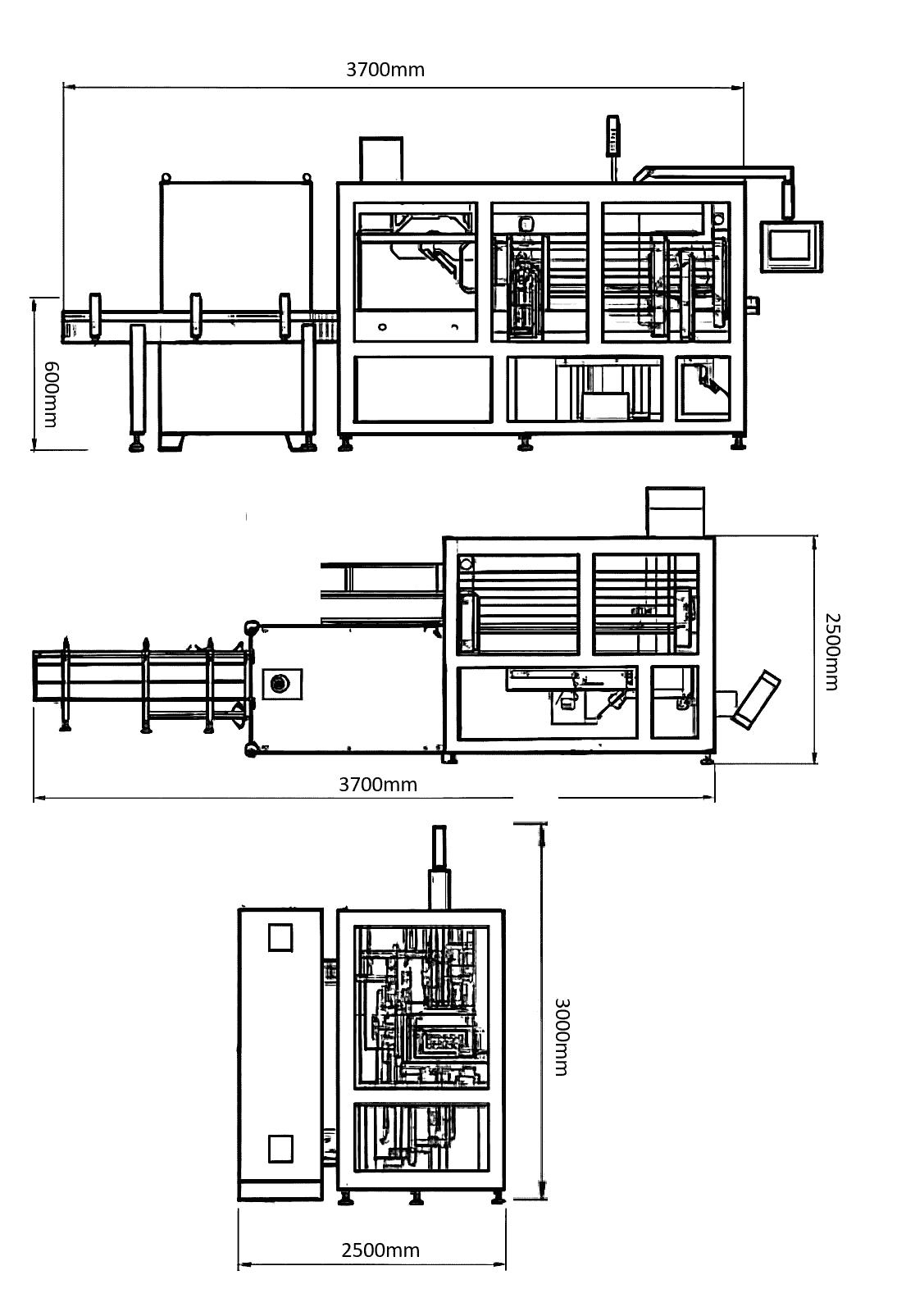 MEF Vertical Intermittent Motion Cartoner Machine